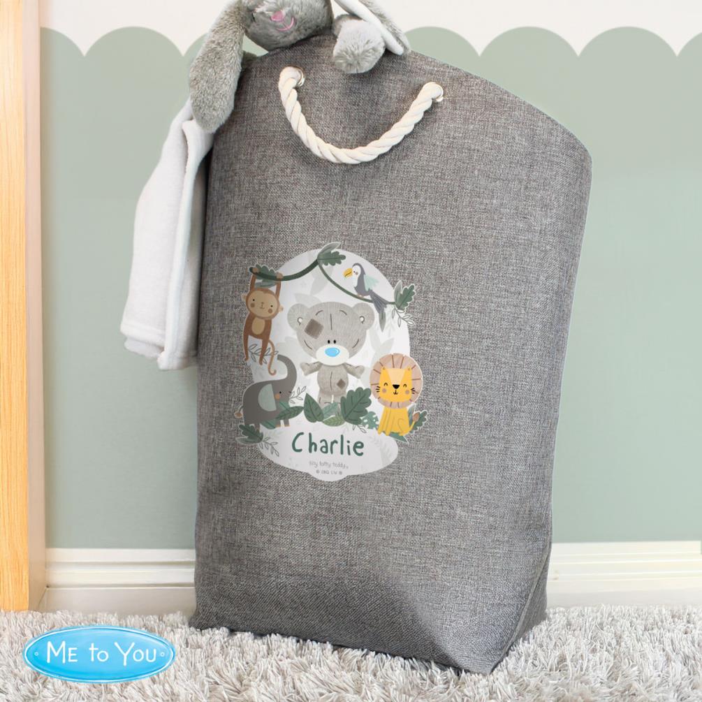 Personalised Tiny Tatty Teddy Jungle Animals Storage Bag Extra Image 1